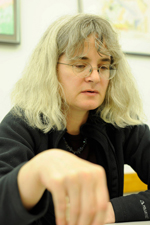 That's me, pushing plastic at Evanston Chess Club (photo by Tae Moon).